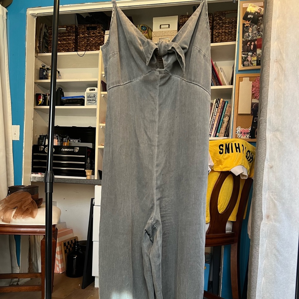 Old Navy grey romper Sz S